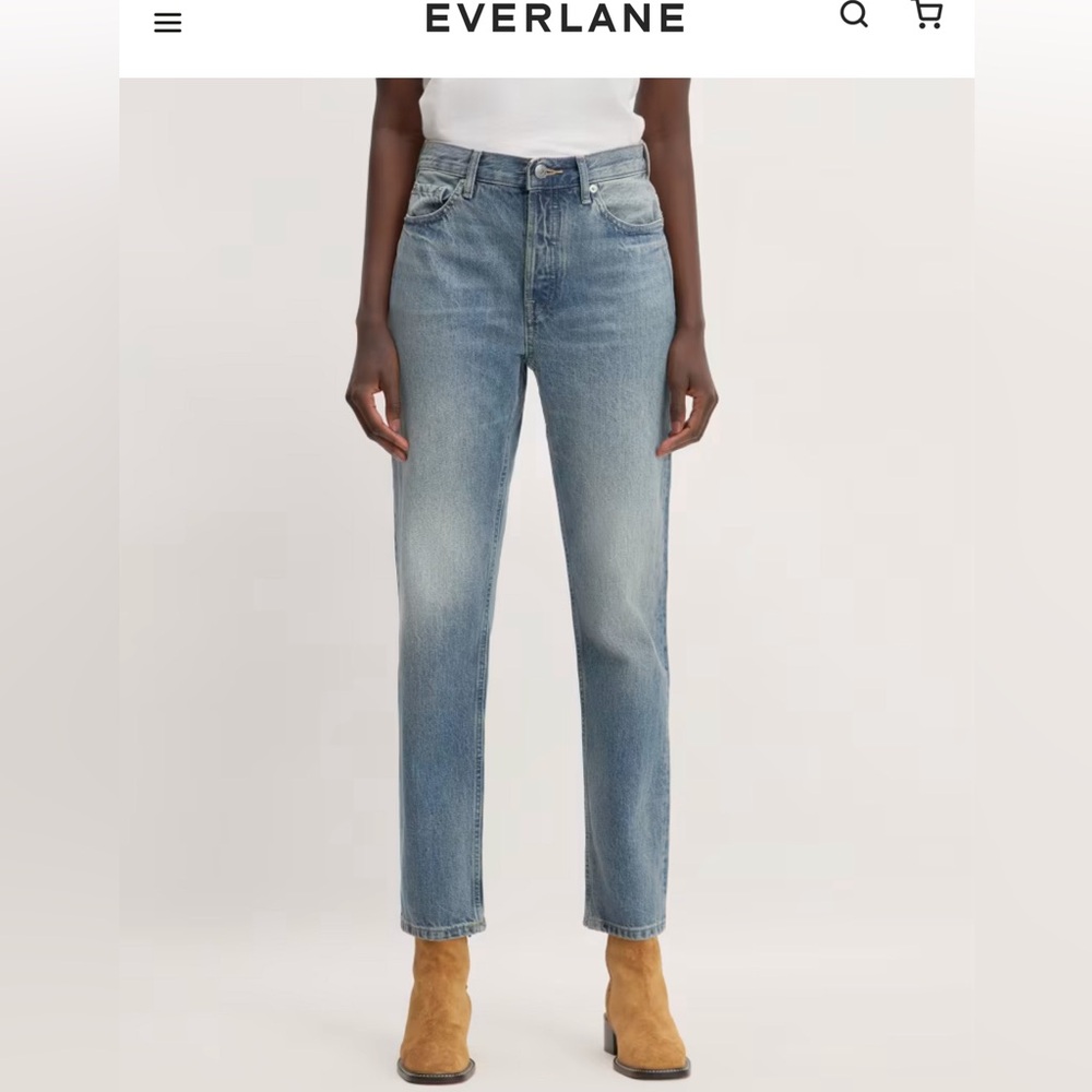 EVERLANE cropped jean. 90’s cheeky jean.